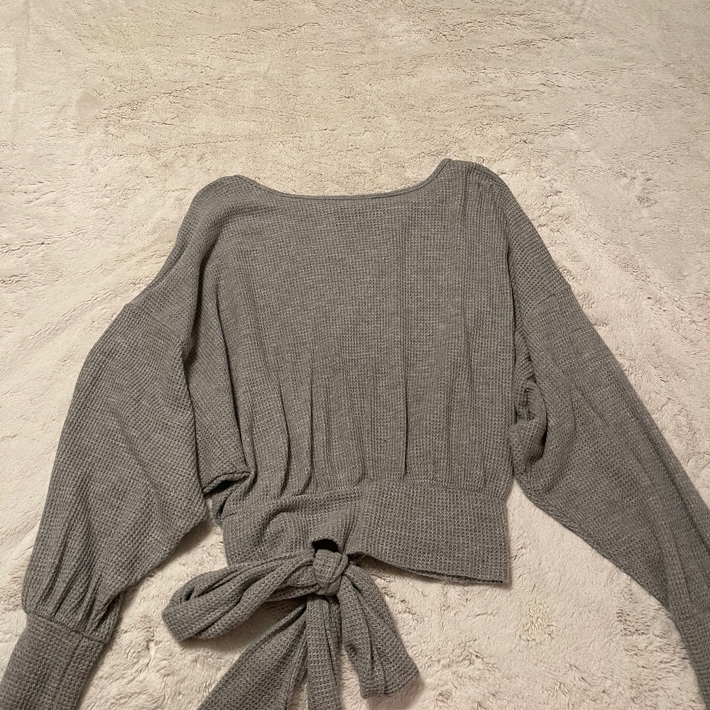 Grey sweater